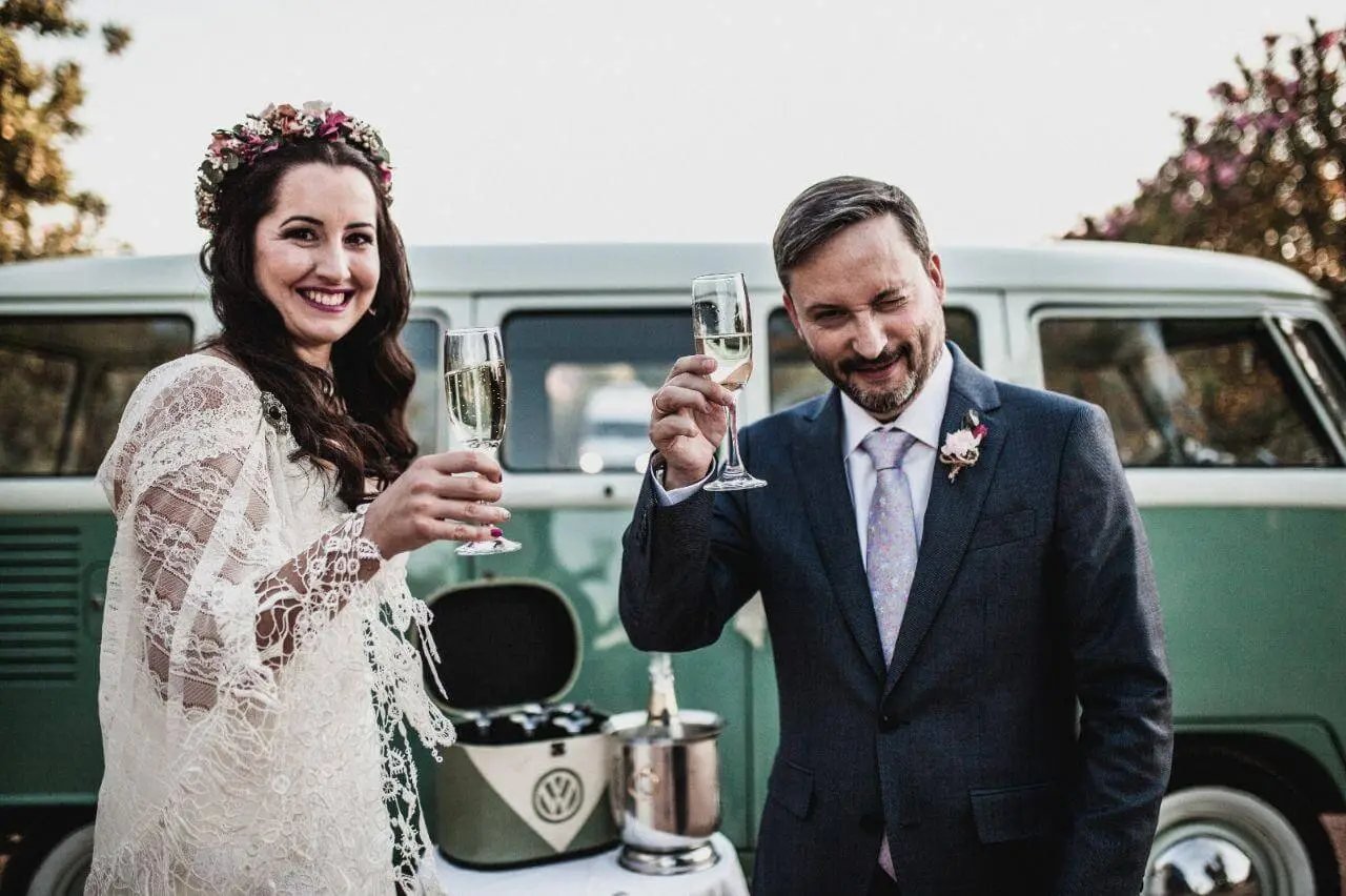 Coche de época para bodas — Legado Romano