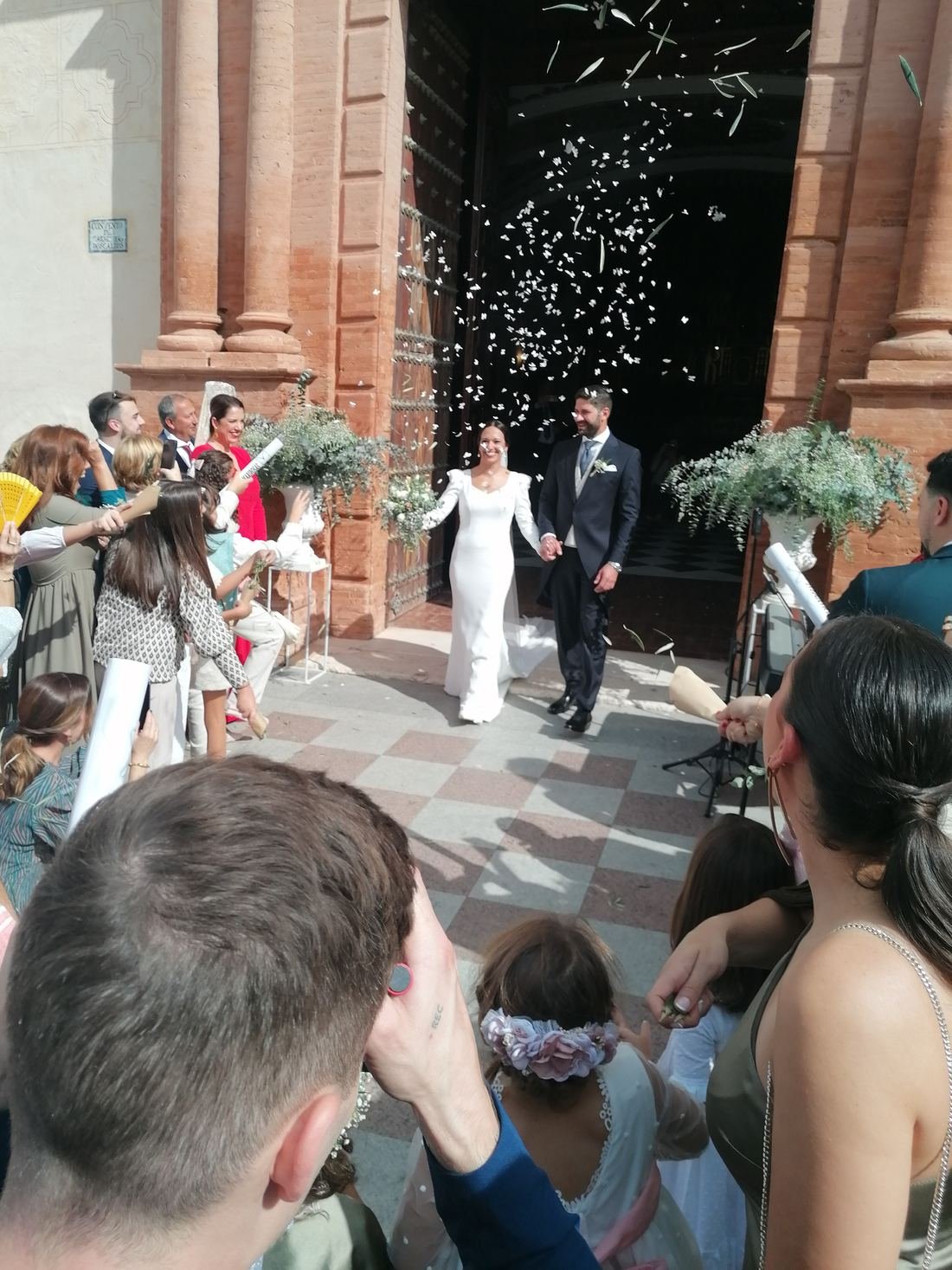 Boda real de Legado Romano — llegada en coche de caballos