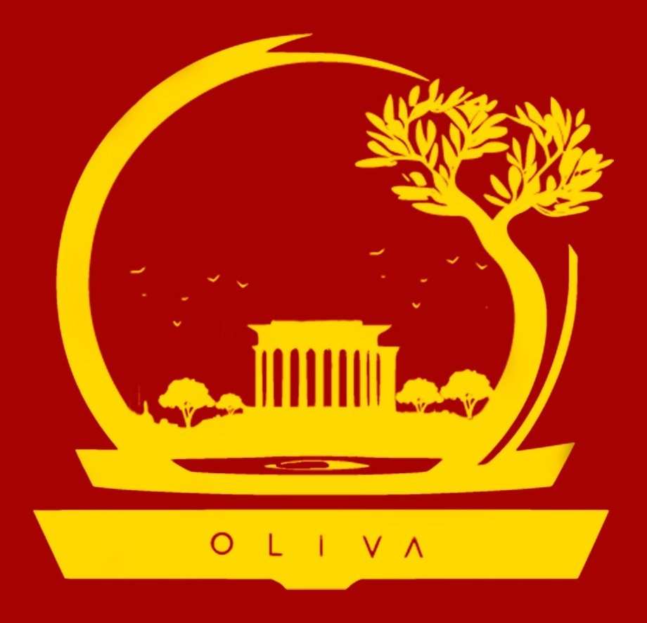Legado Romano Bodas — emblema del olivo y el templo romano